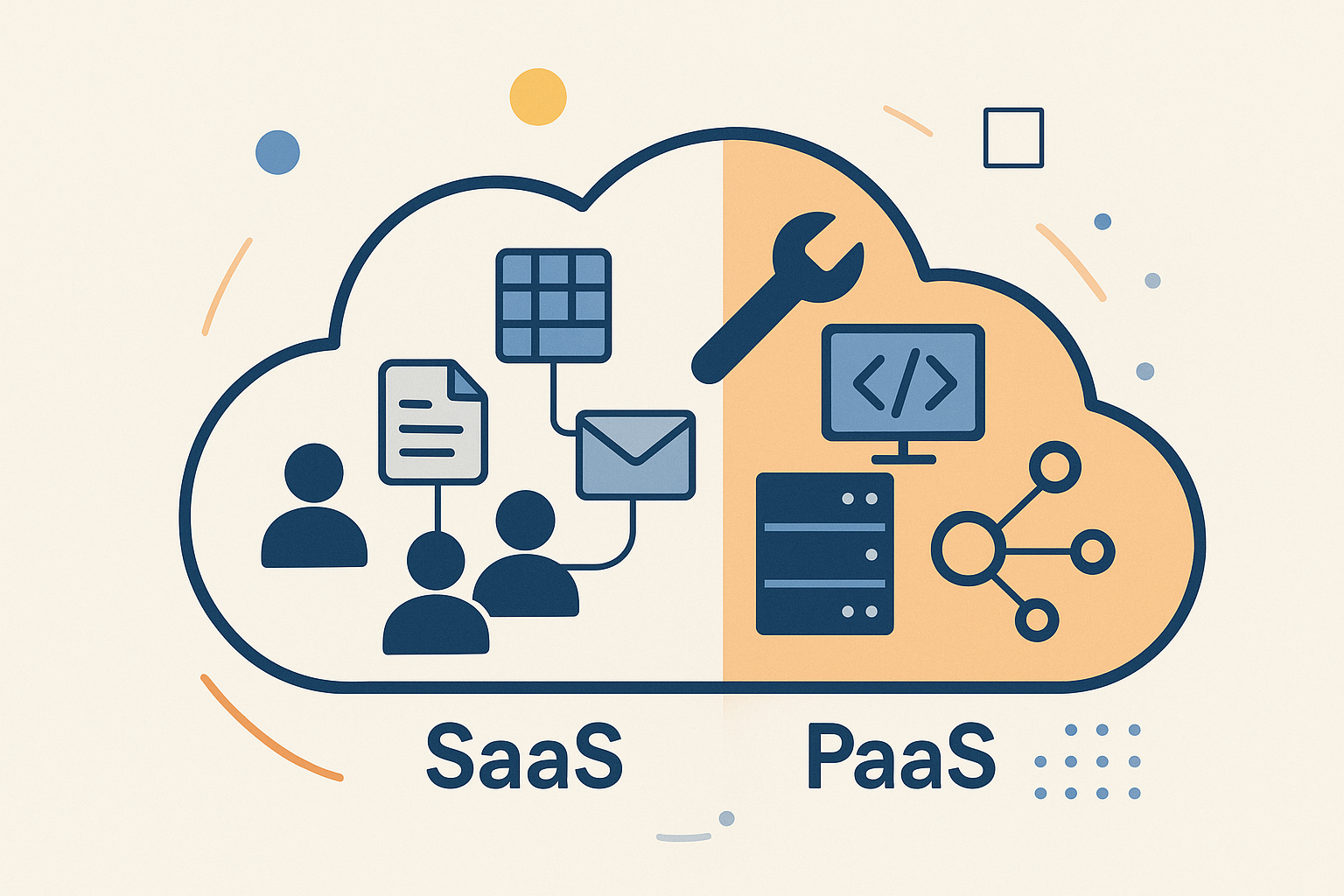 클라우드 서비스의 핵심! SaaS와 PaaS 차이점과 현명한 선택법